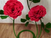 Цветы из гофрированной бумаги🌸🌼💐