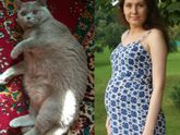 Мой кот и Я!! Похожи????