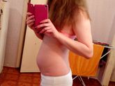 21 неделя)Вчера узнала что будет мальчик)Как же я счастлива:)