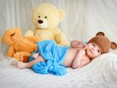 раздача малышей, аист к нам приходит)