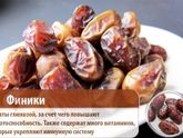 Польза фиников