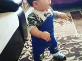 Сыночек начал самостоятельно