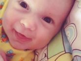 Успела поймать улыбку💖😍👶