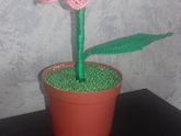 Гербера из бисера