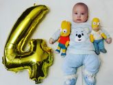 Нам 4 месяца! 👶🎂🎉