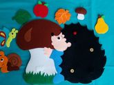 Добрый Ёжик – игровой магнит на холодильник
