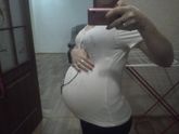 Кажется опустился живот
