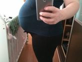 Опустился ли живот?