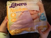 Отдам даром подгузни Libero 0 (вес до 2,5 кг)