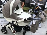 Коляска Adamex Barletta 2в1 50% эко кожа!