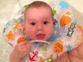Наше первое купание с