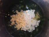 Суп-пюре из шпината со сливками. Рецепт для деток от года.