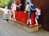 Детишки в парке😊