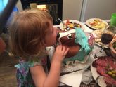 Торт на 3-летие моей дочурки)