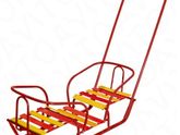Санки-двойняшки,бок-о-бок,паровозиком.Кто пользуется такими с детками погодками?