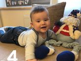 Моему сыночку уже 4,5 месяца🎉🐥🌟