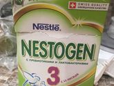 Nestogen 3 - неплохая замена молока при аллергии на белок коровьего молока