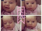 Два месяца жизни погодок. 2 месяца Любови, 1,9 Вере
