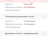 Пришёл анализ