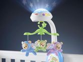 Мобиль-проектор Fisher Price Мечты о бабочках в идеальном состоянии