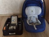 Коляска и автокресло с базой Peg Perego + подарки