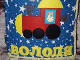 Развивающая книга из фетра