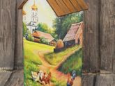 Домики и два слова про себя.