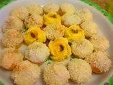 Кексы с вареной сгущенкой и бананами, и с грецким орехом