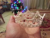 Вот такую короночку связала