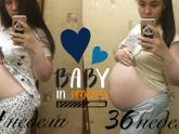 Нам сегодня 36 неделек😍