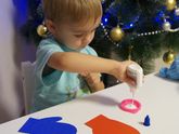 Адвент, день 8. Варежки для снеговика