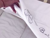 Комплект с постельным бельём в детскую кроватку Bebe Luvicci