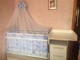 Купили кроватку, очень рада?