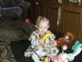 Осталась доча у бабушки с дедушкой