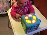 Развивающий куб baby go со светом и музыкой