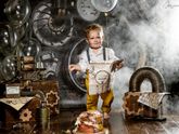 Cake Smash в стиле Steam punk :) или разгром первого торта Ника! (фото)