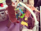 Дочке пол годика