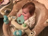 Присаживание в качелях