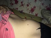 Животик в 13 недель