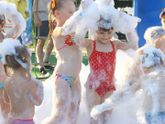 Краткий обзор пенной вечеринки для детей "Море пены" в 
Fiesta Summer Bar