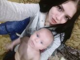 Сынулька с мамой 😍