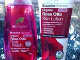 Dr.Organic Rose Otto.Гель для душа и крем для тела.Мой отзыв.