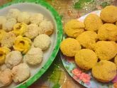 Кексы с вареной сгущенкой и бананами, и с грецким орехом