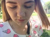 Сняла наращенные ресницы и