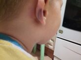 Вот такого красавца я сегодня забрала из сада..