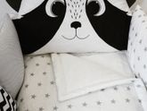 Бортики + постельное в кроватку🐰🐼