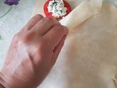 Новое блюдо. Помидорки в тесте. название не знаю.