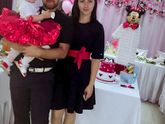 День рождения нашей доченьки.