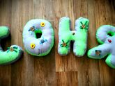 Подушки сделала для дочки)