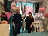 Выписка малышки 15.02.2018г. Спасибо нашему папочке и моим любимым родителям!
